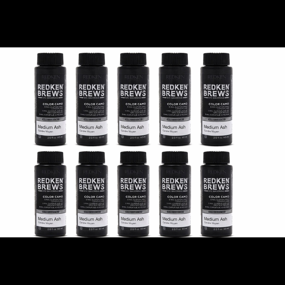 Redken Brews Medium Ash Hair Color Pack x10